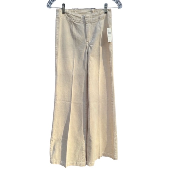 Pilcro Pants - Pilcro Crop Pant size 23 tall cream color
